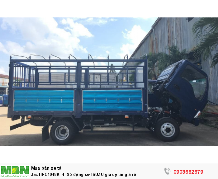 Jac HFC1048K- 4T95 động cơ ISUZU giá uy tín giá rẽ