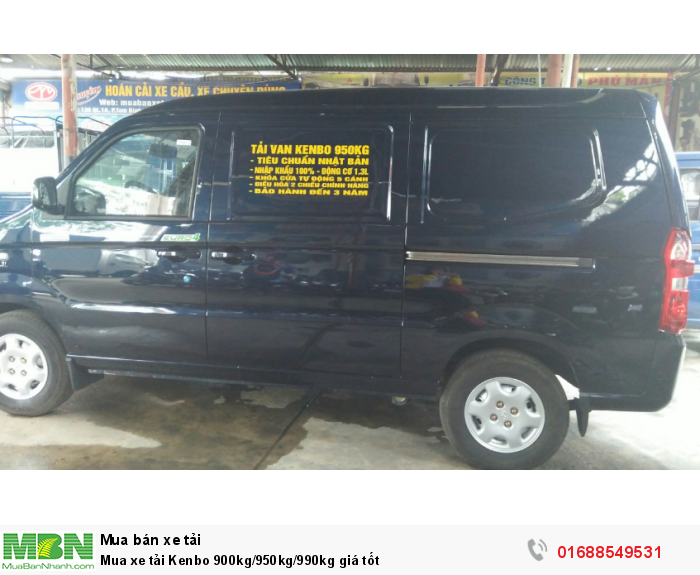 Mua xe tải Kenbo 900kg/950kg/990kg giá tốt