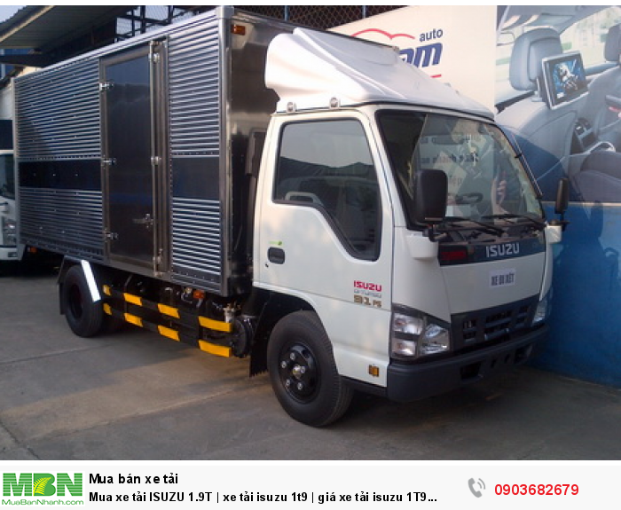 Mua xe tải ISUZU 1.9T | xe tải isuzu 1t9 | giá xe tải isuzu 1T9 giá tốt