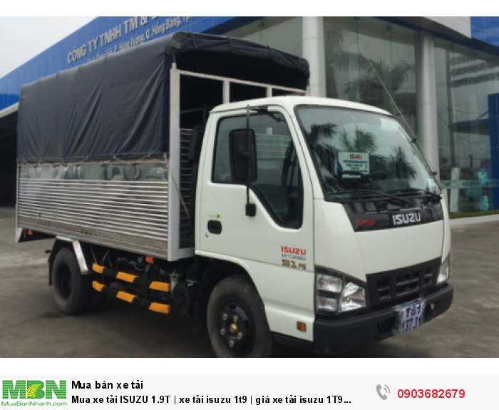 Mua xe tải ISUZU 1.9T | xe tải isuzu 1t9 | giá xe tải isuzu 1T9 giá tốt
