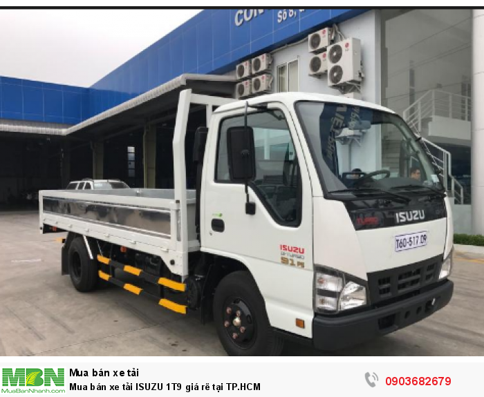 Mua bán xe tải ISUZU 1T9 giá rẽ tại TP.HCM