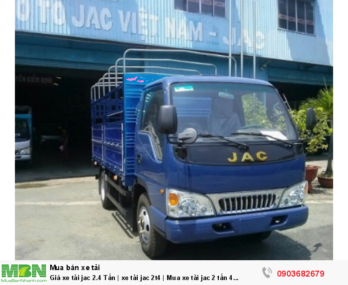 Giá xe tải jac 2.4 Tấn | xe tải jac 2t4 | Mua xe tải jac 2 tấn 4 trả góp