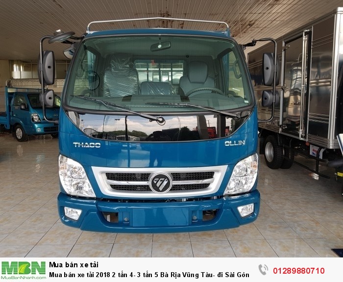Mua bán xe tải 2018 2 tấn 4- 3 tấn 5 Bà Rịa Vũng Tàu- đi Sài Gòn- trả góp lãi thấp