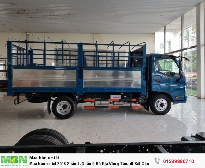 Mua bán xe tải 2018 2 tấn 4- 3 tấn 5 Bà Rịa Vũng Tàu- đi Sài Gòn- trả góp lãi thấp