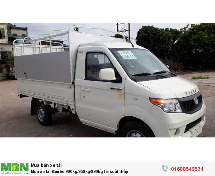 Mua xe tải Kenbo 900kg/950kg/990kg lãi suất thấp
