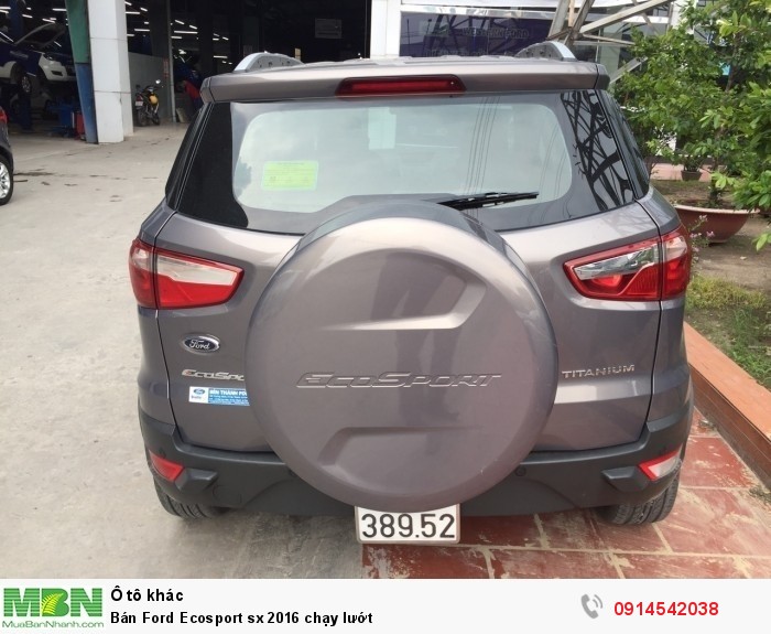 Bán Ford Ecosport sx 2016 chạy lướt