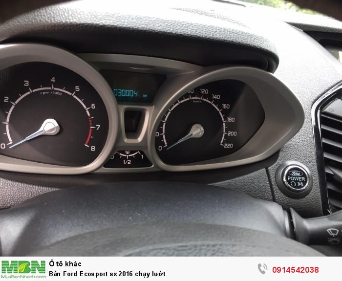 Bán Ford Ecosport sx 2016 chạy lướt