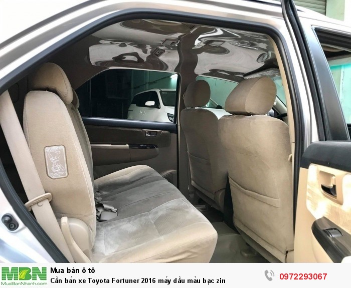 Cần bán xe Toyota Fortuner 2016 máy dầu