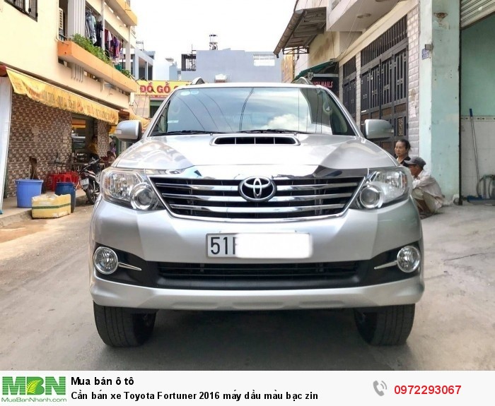 Cần bán xe Toyota Fortuner 2016 máy dầu