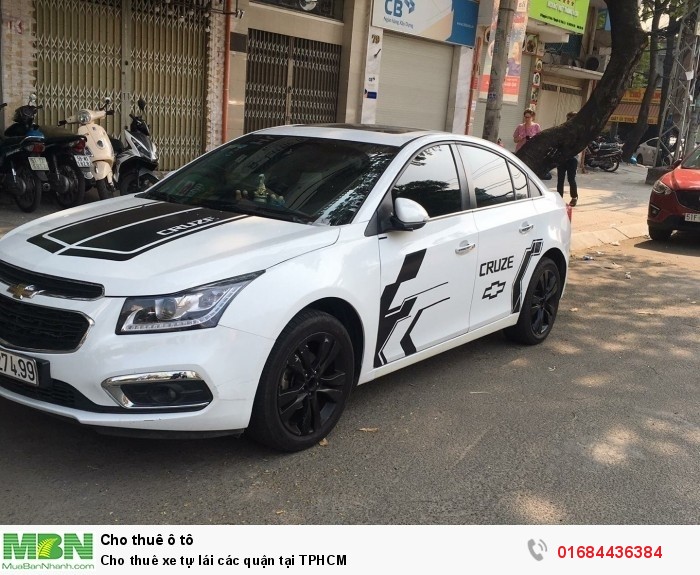Cho thuê xe tự lái các quận tại TPHCM