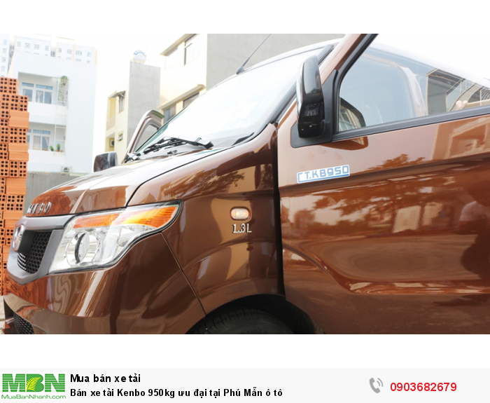 Bán xe tải Kenbo 950kg ưu đại tại Phú Mẫn ô tô