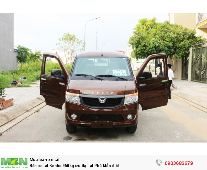 Bán xe tải Kenbo 950kg ưu đại tại Phú Mẫn ô tô