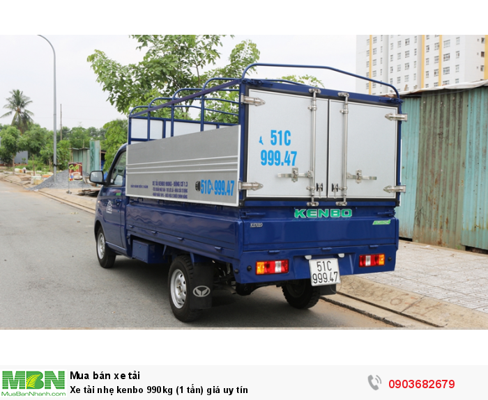 Xe tải nhẹ kenbo 990kg (1 tấn) giá uy tín