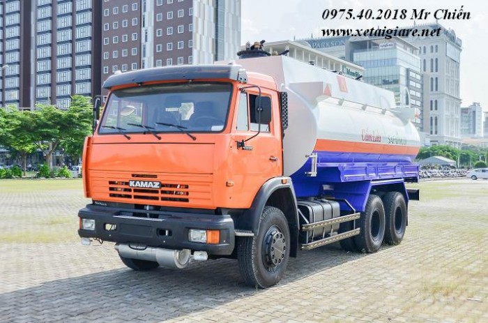 Xe xăng dầu kamaz 53229 (6x4) giá rẻ nhất thị trường