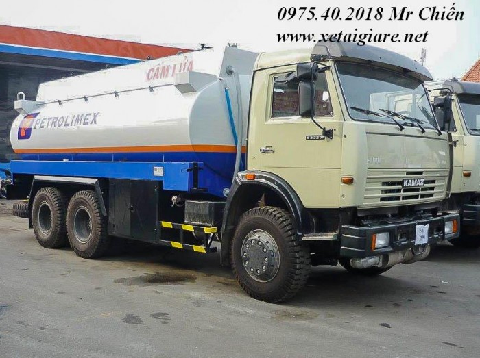 Xe xăng dầu kamaz 53229 (6x4) giá rẻ nhất thị trường