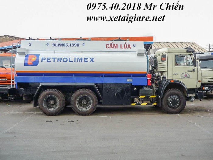 Xe xăng dầu kamaz 53229 (6x4) giá rẻ nhất thị trường