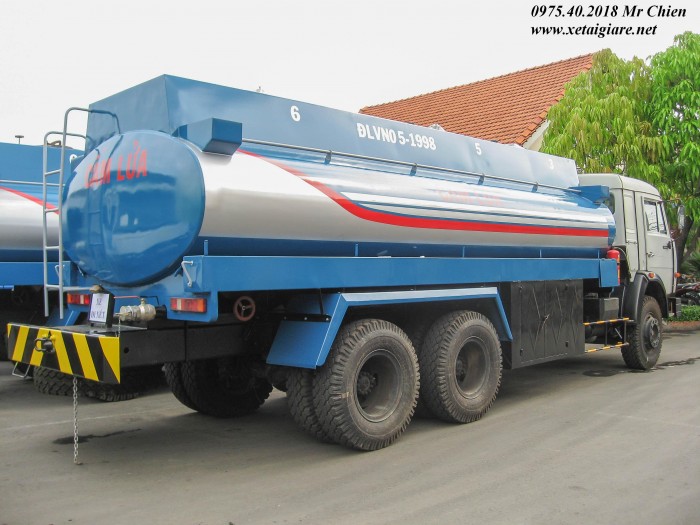 Xe xăng dầu kamaz 53229 (6x4) giá rẻ nhất thị trường