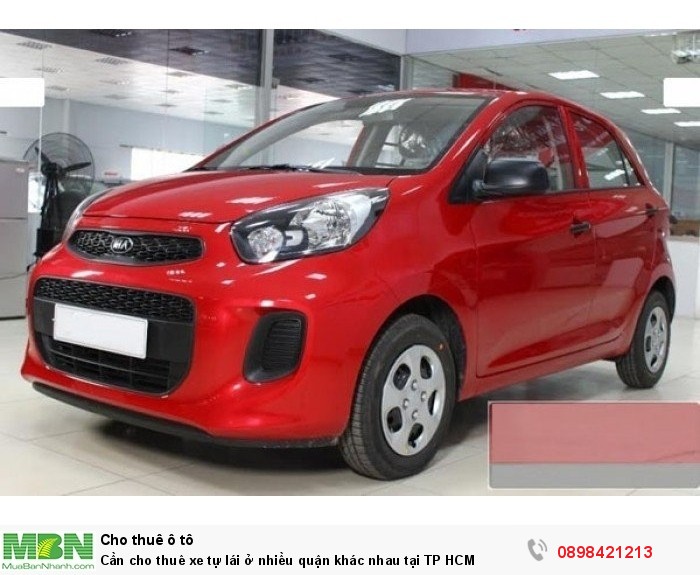 Cần cho thuê xe tự lái ở nhiều quận khác nhau tại TP HCM