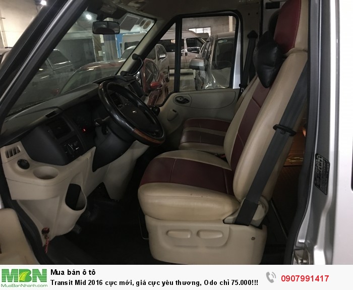 Transit Mid 2016 cực mới, giá cực yêu thương, Odo chỉ 75.000!!!