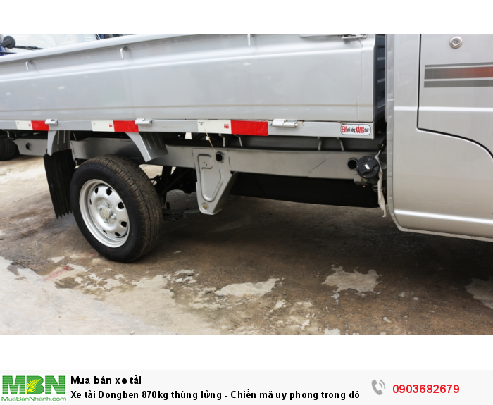 Xe tải Dongben 870kg  thùng lửng - Chiến mã uy phong trong dòng xe dưới 1 tấn