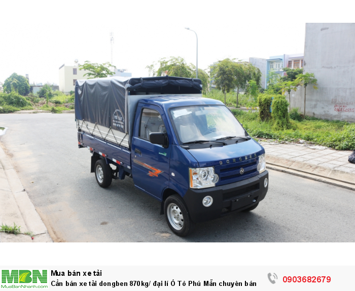 Cần bán xe tải dongben 870kg/ đại lí Ô Tô Phú Mẫn chuyên bán các òng xe tải nhẹ