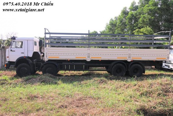 Xe kamaz 6540 long II 30 tấn 4 chân 2 cầu, giá rẻ nhất thị trừơng.