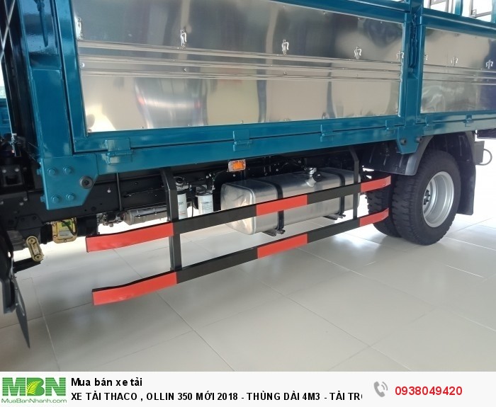 Xe tải Thaco Ollin490 - Động cơ Isuzu - Thùng 4m4 - Tải trọng 2 tấn