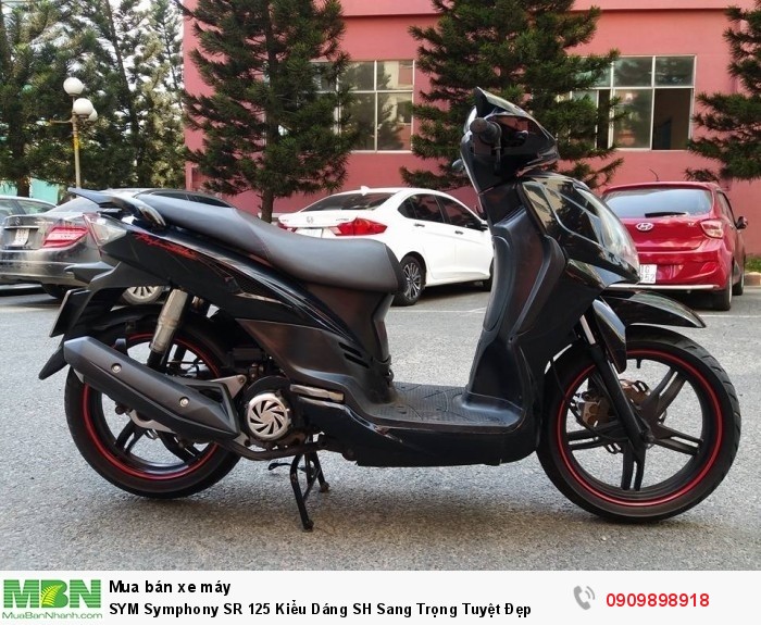 SYM Symphony SR 125 Kiểu Dáng SH Sang Trọng Tuyệt Đẹp