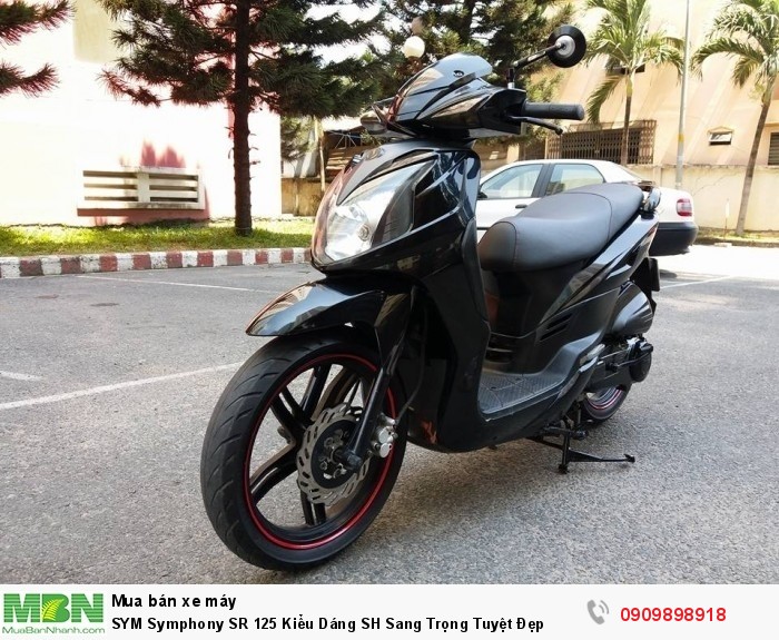 SYM Symphony SR 125 Kiểu Dáng SH Sang Trọng Tuyệt Đẹp