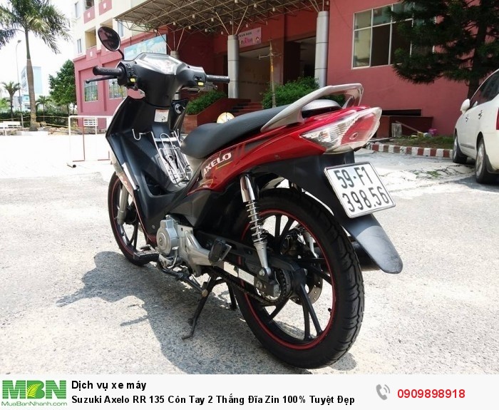 Suzuki Axelo RR 135 Côn Tay 2 Thắng Đĩa Zin 100% Tuyệt Đẹp