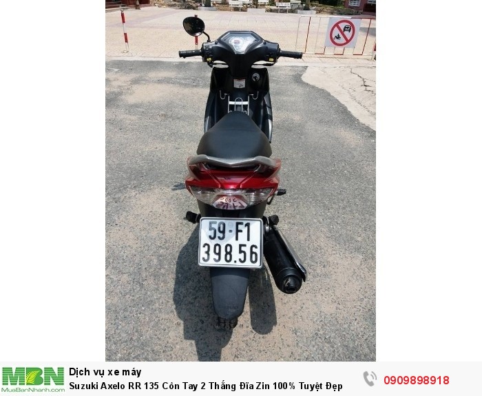 Suzuki Axelo RR 135 Côn Tay 2 Thắng Đĩa Zin 100% Tuyệt Đẹp