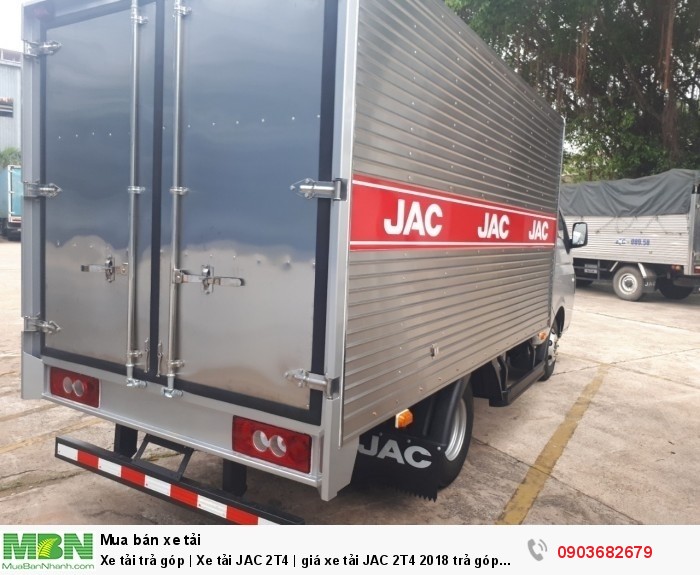 Xe tải trả góp | Xe tải JAC 2T4 | giá xe tải JAC 2T4 2018 trả góp 70% giá trị xe siêu tiết kiệm
