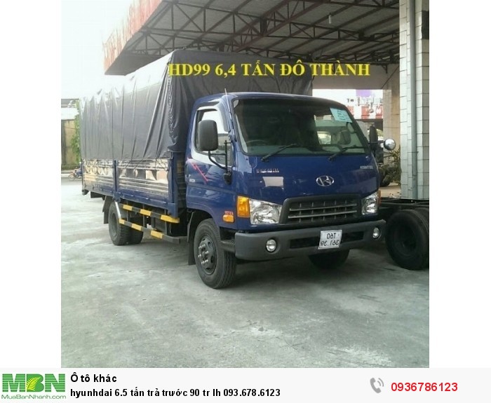 Hyunhdai 6.5 tấn trả trước 90 tr