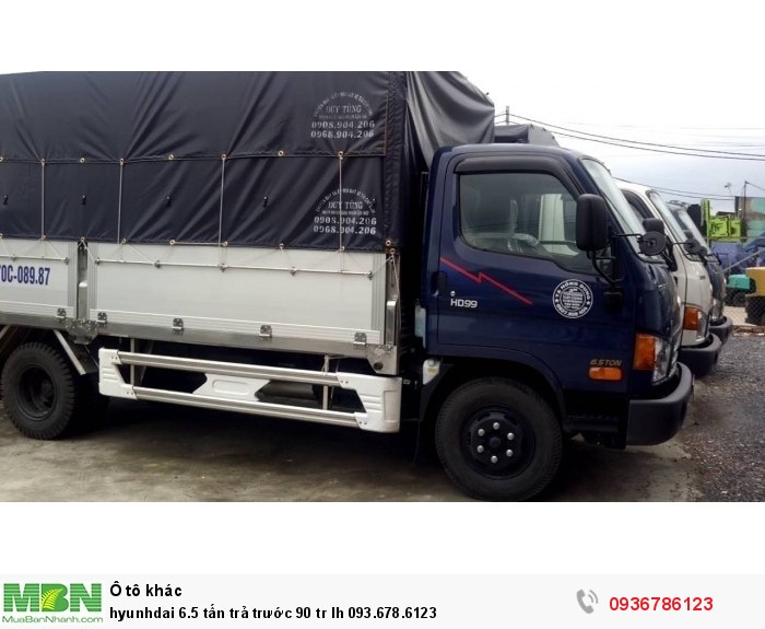 Hyunhdai 6.5 tấn trả trước 90 tr