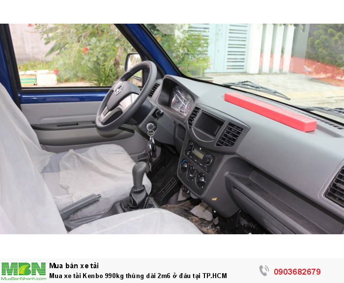 Mua xe tải Kenbo 990kg thùng dài 2m6 ở đâu tại TP.HCM