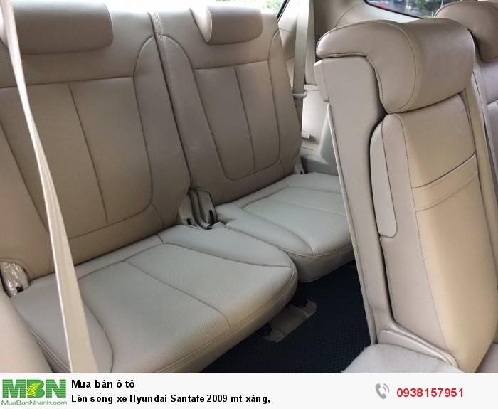 Lên sóng xe Hyundai Santafe 2009 mt xăng,