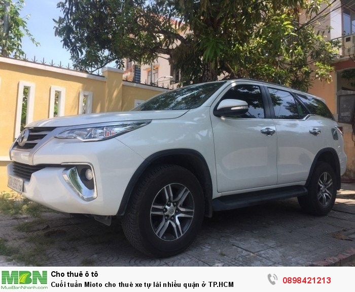 Cuối tuần Mioto cho thuê xe tự lái nhiều quận ở TP.HCM