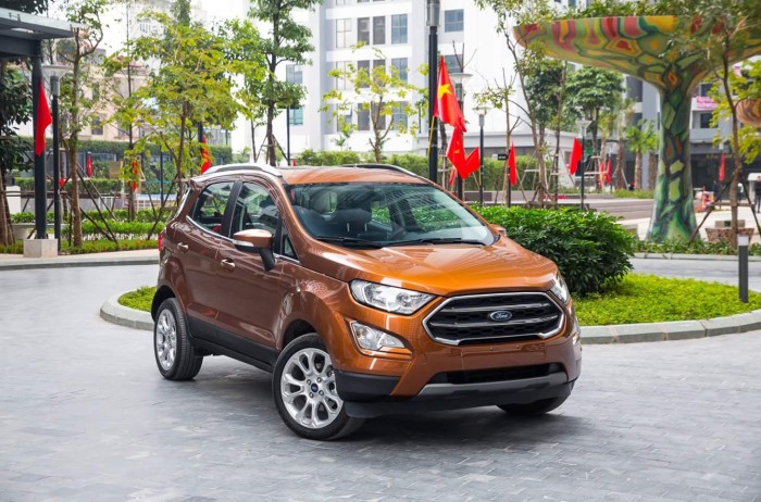 Ford Ecosport Titanium 2018 giá cạnh tranh nhất miền Bắc + Tặng bảo hiểm thân vỏ