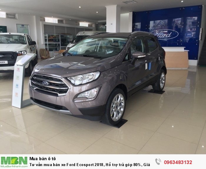 Tư vấn mua bán xe Ford Ecosport 2018, Hỗ trợ trả góp 80%, Giá xe thương lượng tốt nhất Miền Bắc