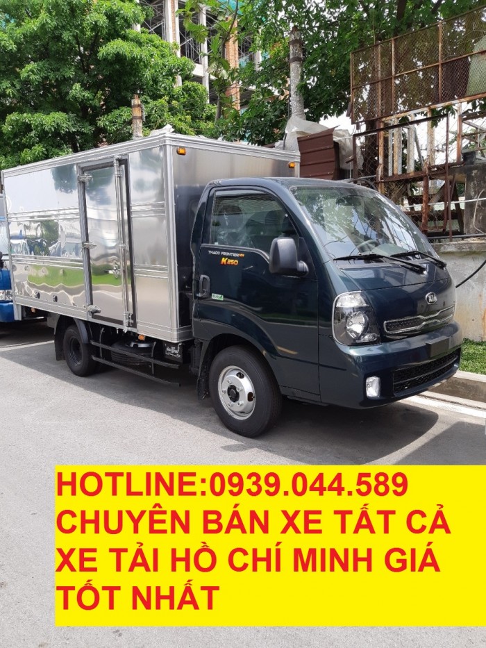 Xe Tải Kia Frontier K250 Hồ Chí Minh mới 2018, Máy Hyunhdai ,1 tấn 4 và 2 tấn 4 giá tốt nhất.......