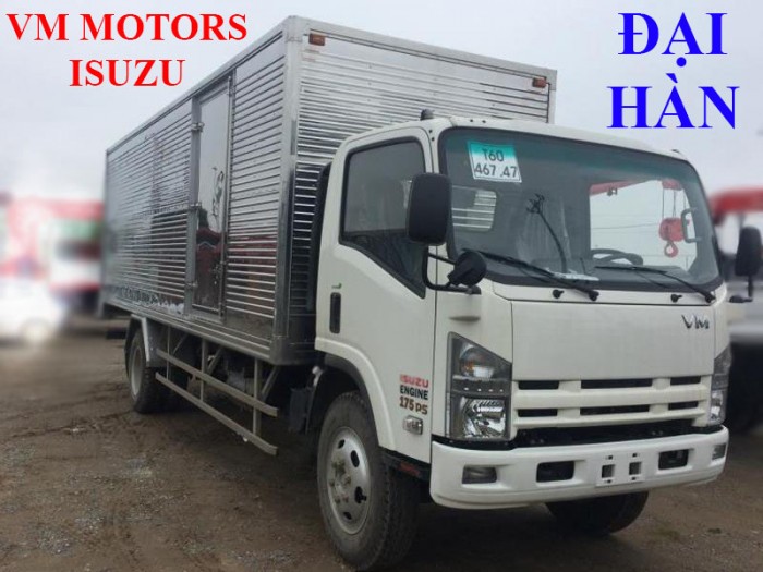 Xe tải thùng kín bảo ôn 8 tấn Isuzu VM - Chương trình khuyến mãi cực lớn trong tháng 6