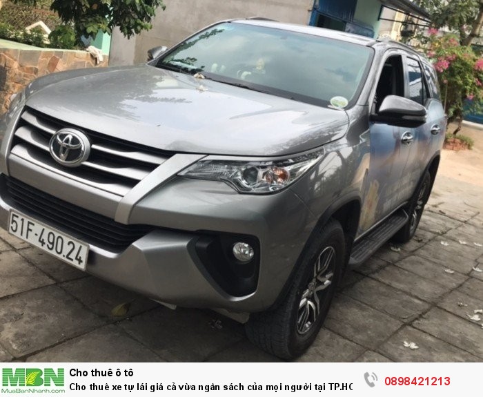 Cho thuê xe tự lái giá cả vừa ngân sách của mọi người tại TP.HCM