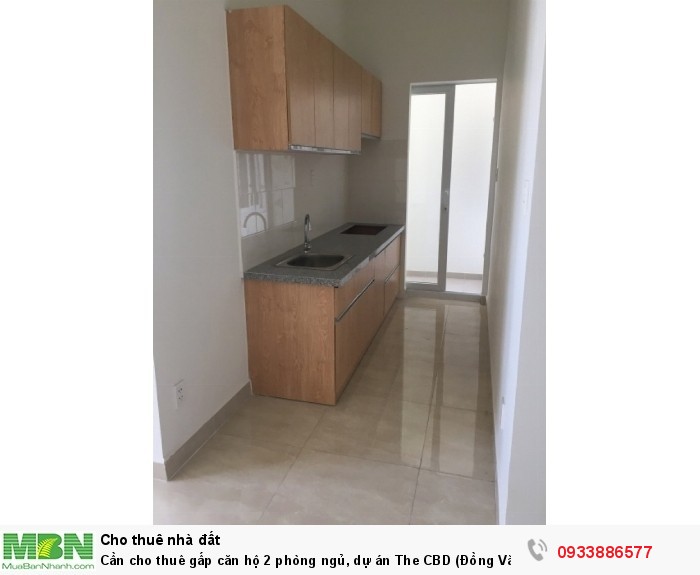Cần cho thuê gấp căn hộ 2 phòng ngủ, dự án The CBD (Đồng Văn Cống, Q.2, TP.HCM)