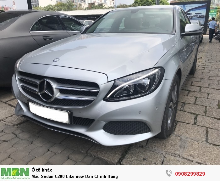 Mẫu Mercedes  Sedan C200 Like new Bán Chính Hãng đã qua sử dụng