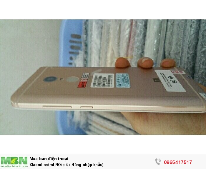 Xiaomi redmi NOte 4 ( Hàng nhập khẩu)1
