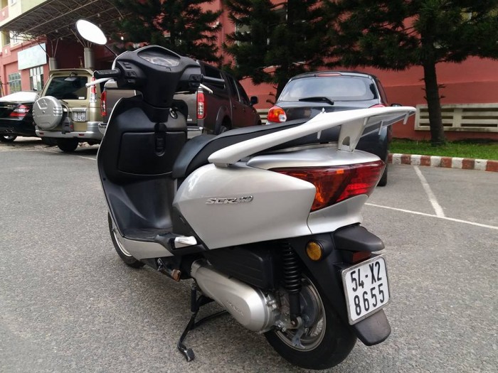 Honda SCR 110 Fi Xám Bạc Phun Xăng Điện Tử Xe Ga Của NHẬT