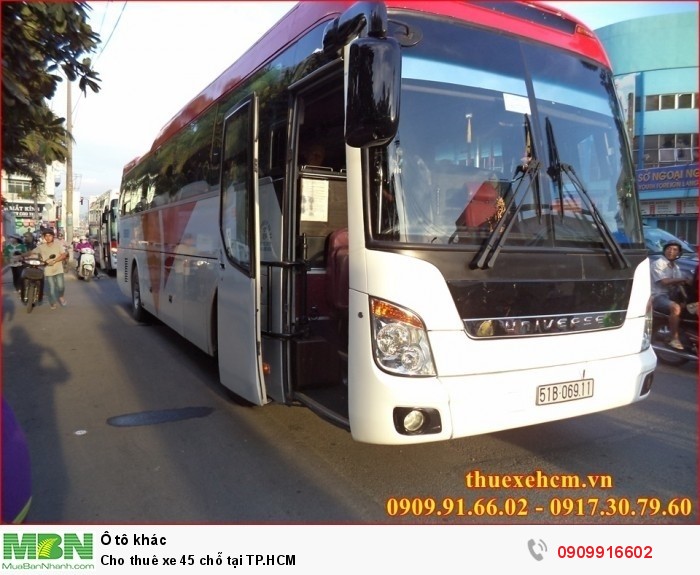 Cho thuê xe 45 chỗ tại TP.HCM