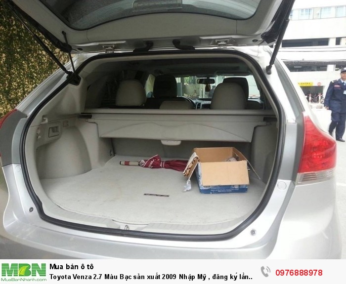Toyota Venza 2.7 Màu Bạc sản xuất 2009 Nhập Mỹ, đăng ký lần đầu 2010