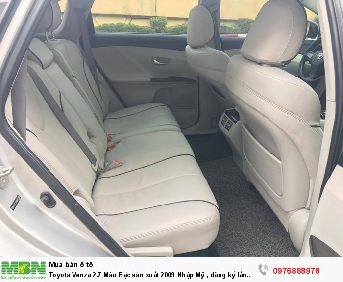 Toyota Venza 2.7 Màu Bạc sản xuất 2009 Nhập Mỹ, đăng ký lần đầu 2010