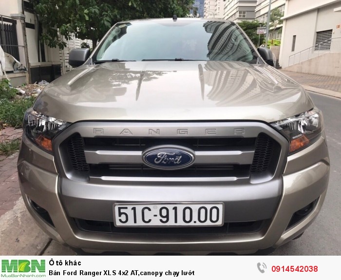 Bán Ford Ranger XLS 4x2 AT,canopy chạy lướt